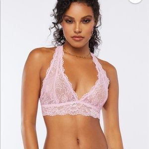 SavagexFenty Floral Lace Racerback Bralette